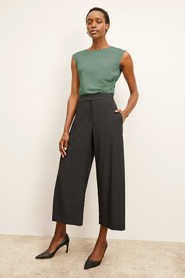Zhou Culotte - Eco Heavy Soft Wave :: Black
