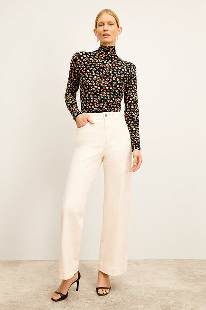 Axam Layering Turtleneck - Printed Jersey  :: Kaleidoscope Print