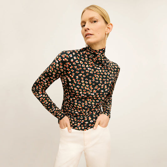 Axam Layering Turtleneck - Printed Jersey  :: Kaleidoscope Print