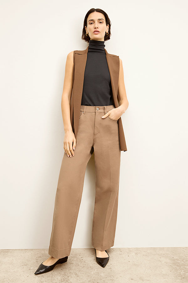 Anh Jardigan - Jardigan Knit :: Saddle