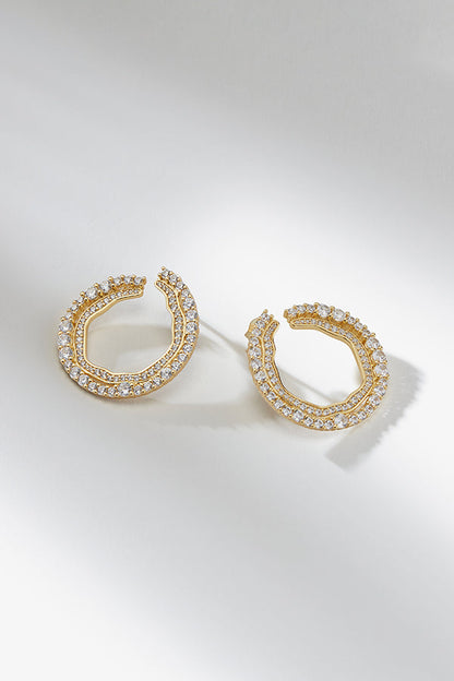 Yang Earrings :: Gold