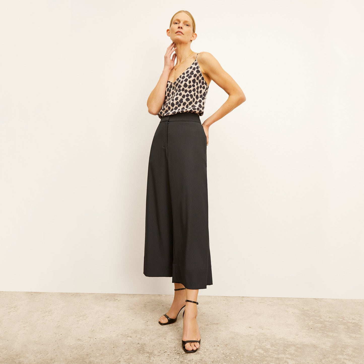 Zhou Culotte - Eco Heavy Soft Wave :: Black