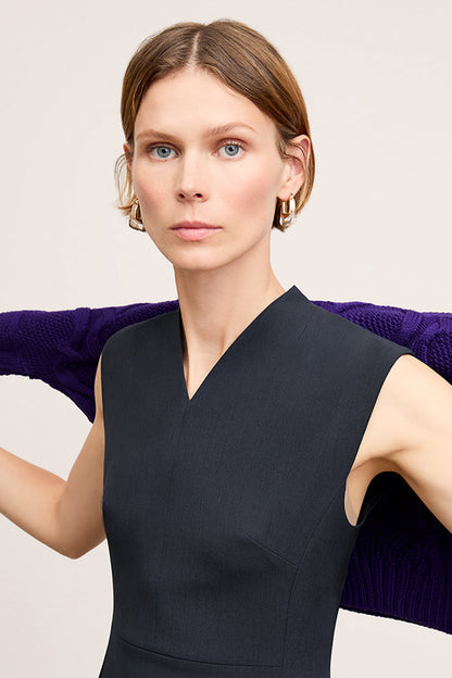 Aditi Dress - Recycled WonderTex :: Midnight