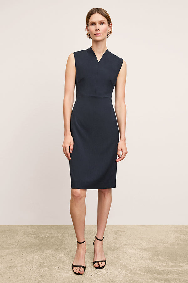 Aditi Dress - Recycled WonderTex :: Midnight