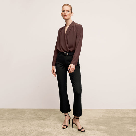 Antoinette Top - Eco Soft Wave :: Espresso
