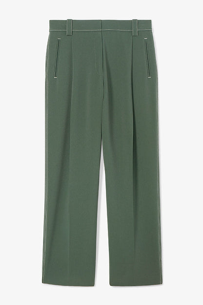 Arlo Breeze Pant - Everyday Crepe :: Dusty Pine