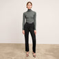 Axam Layering Turtleneck - Organic Ribbed Pima Cotton :: Charcoal