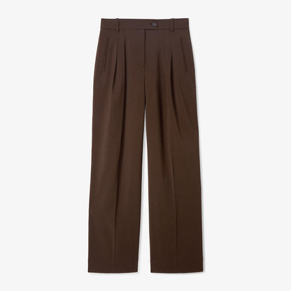 Bia Pleated Trouser - Air Twill :: Date