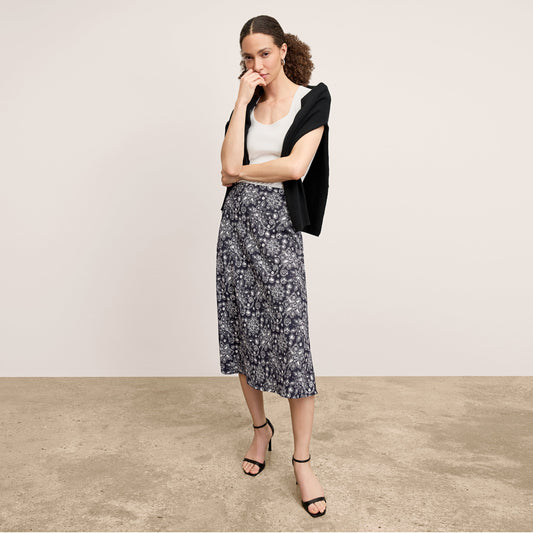 Orchard Skirt - Eco Sateen :: Kerala Print