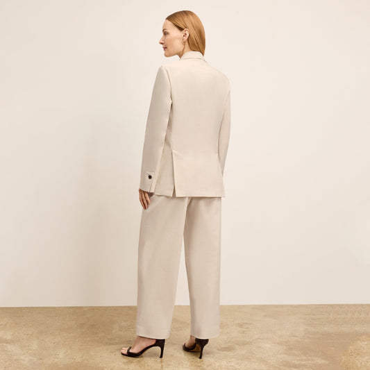 Teddy Breeze Jacket - Cotton Viscose :: Natural