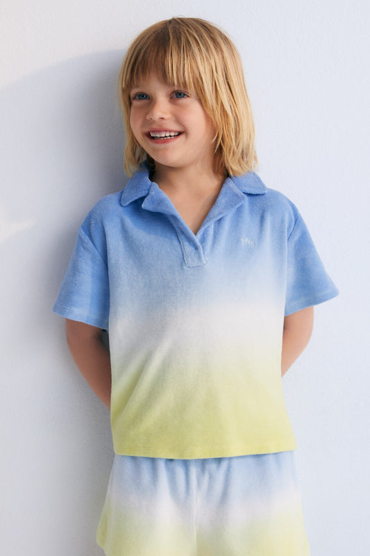 Briseis Polo Powder Blue