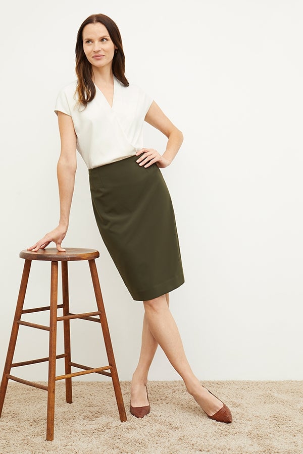 Antonia Top - Eco Soft Wave :: Ivory