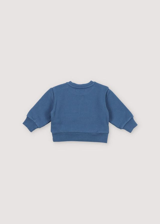Artic Baby Sweater Blue Steel Sample 6m