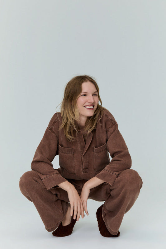 Tribeca Woman Shirt Chestnut Glow