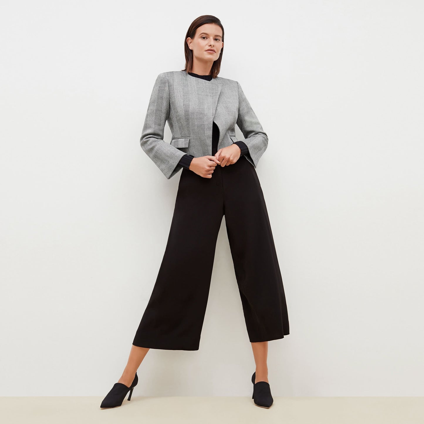 Zhou Culotte - Eco Heavy Soft Wave :: Black